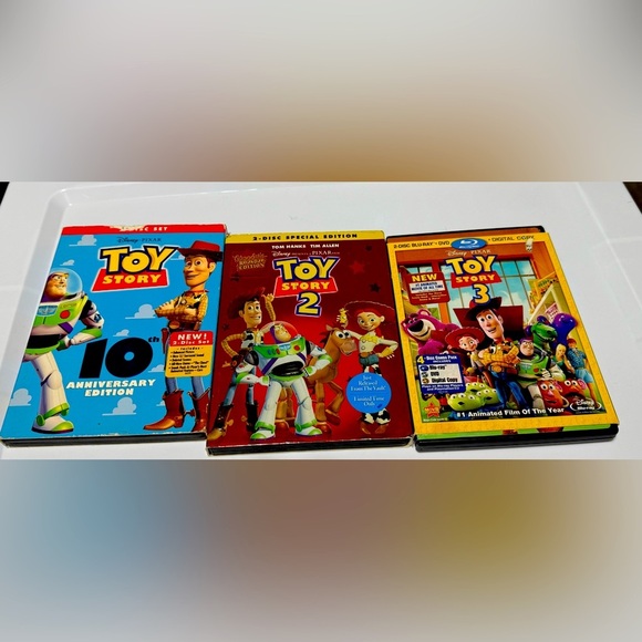 Disney’s Toy Story 3 DVD Bundle. Include 1, 2, & 3 - Picture 1 of 7